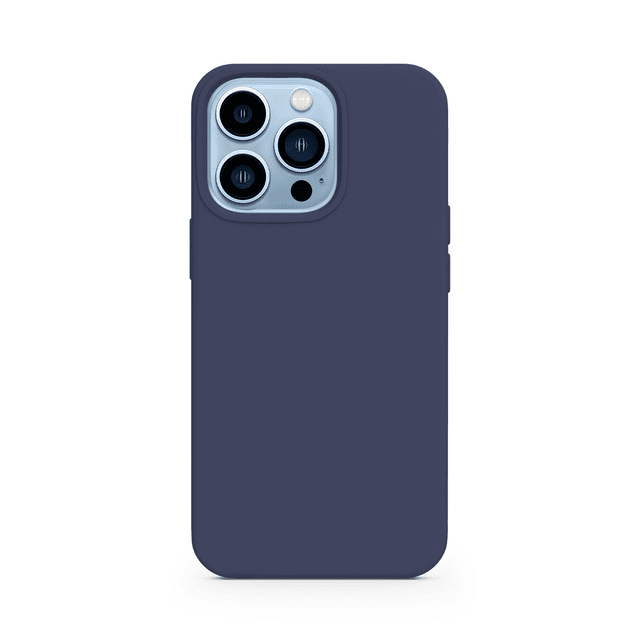 EPICO Silikónový kryt na iPhone 13 Pro s podporou uchytenia MagSafe 60410101600001, modrý